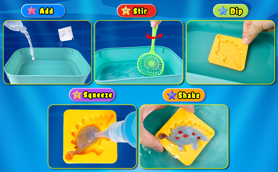 Magic water toy kit