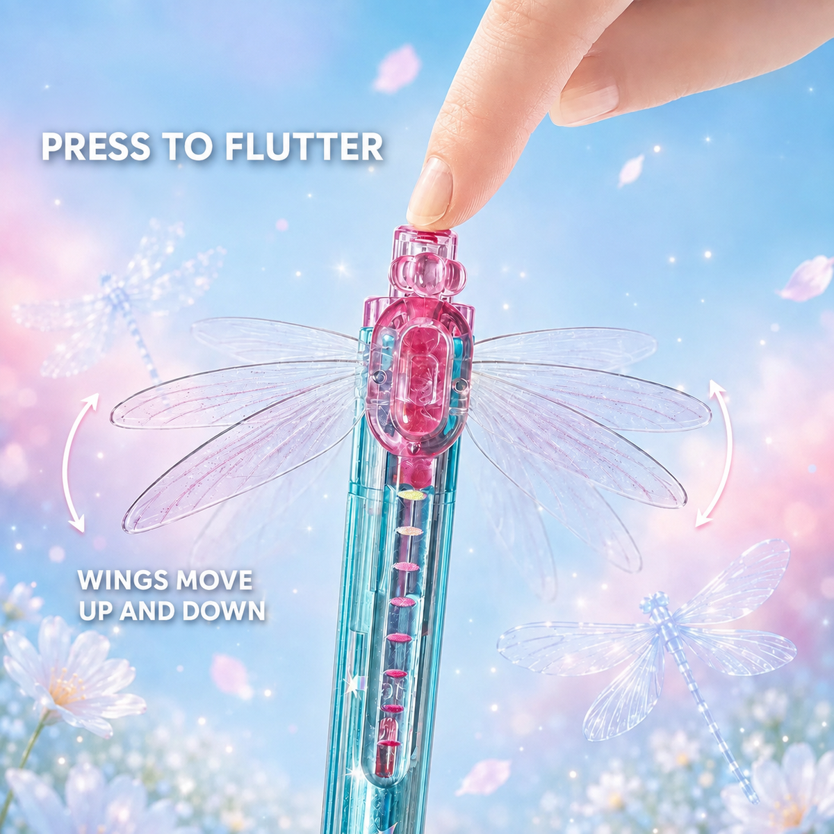 Gleaming Wings Dragonfly Pen