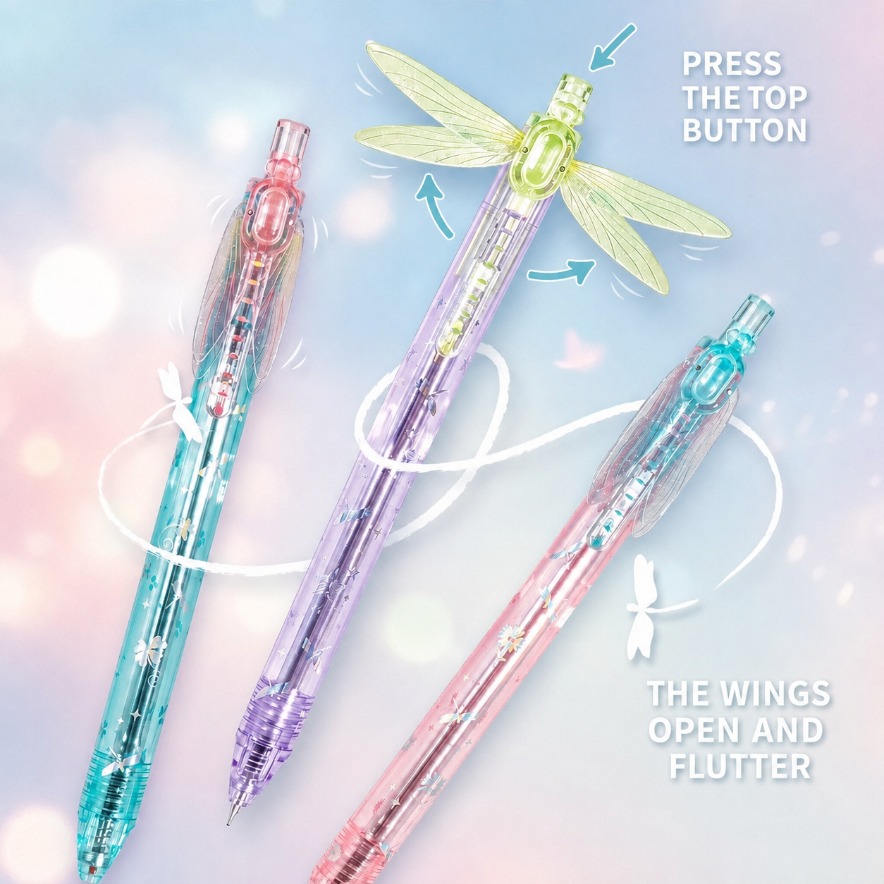 Gleaming Wings Dragonfly Pen
