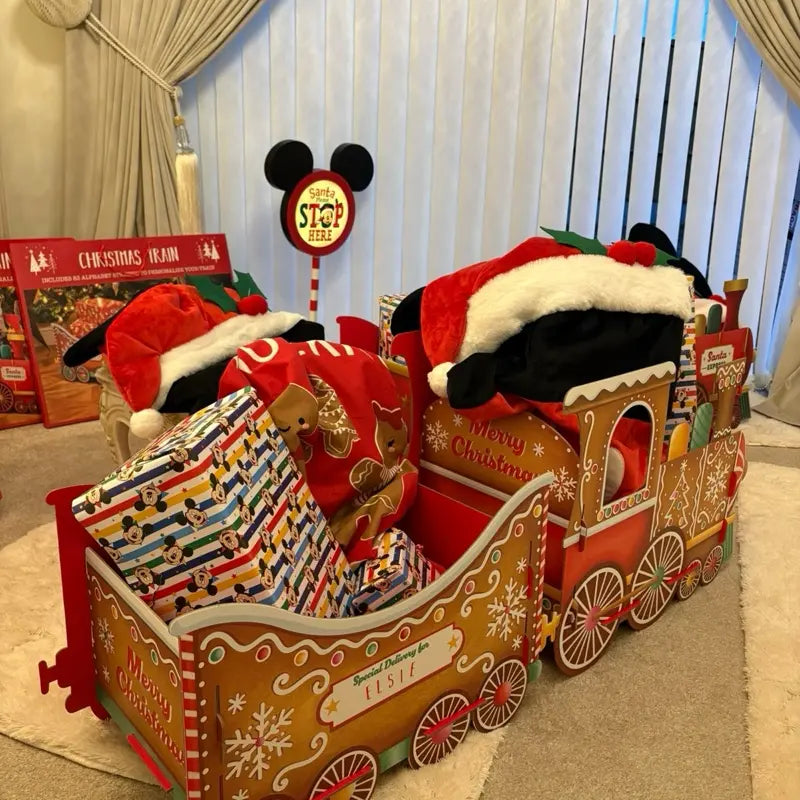 Santa Express Christmas Magic Train Gift Holder