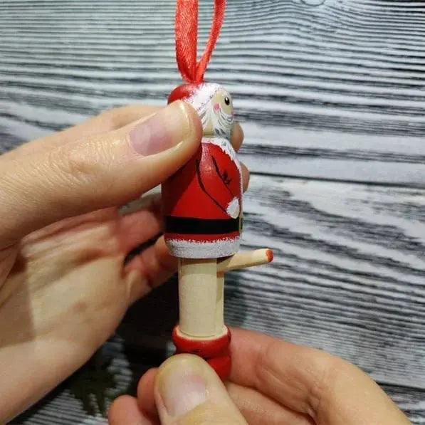 Naughty Santa Ornament Trendslana