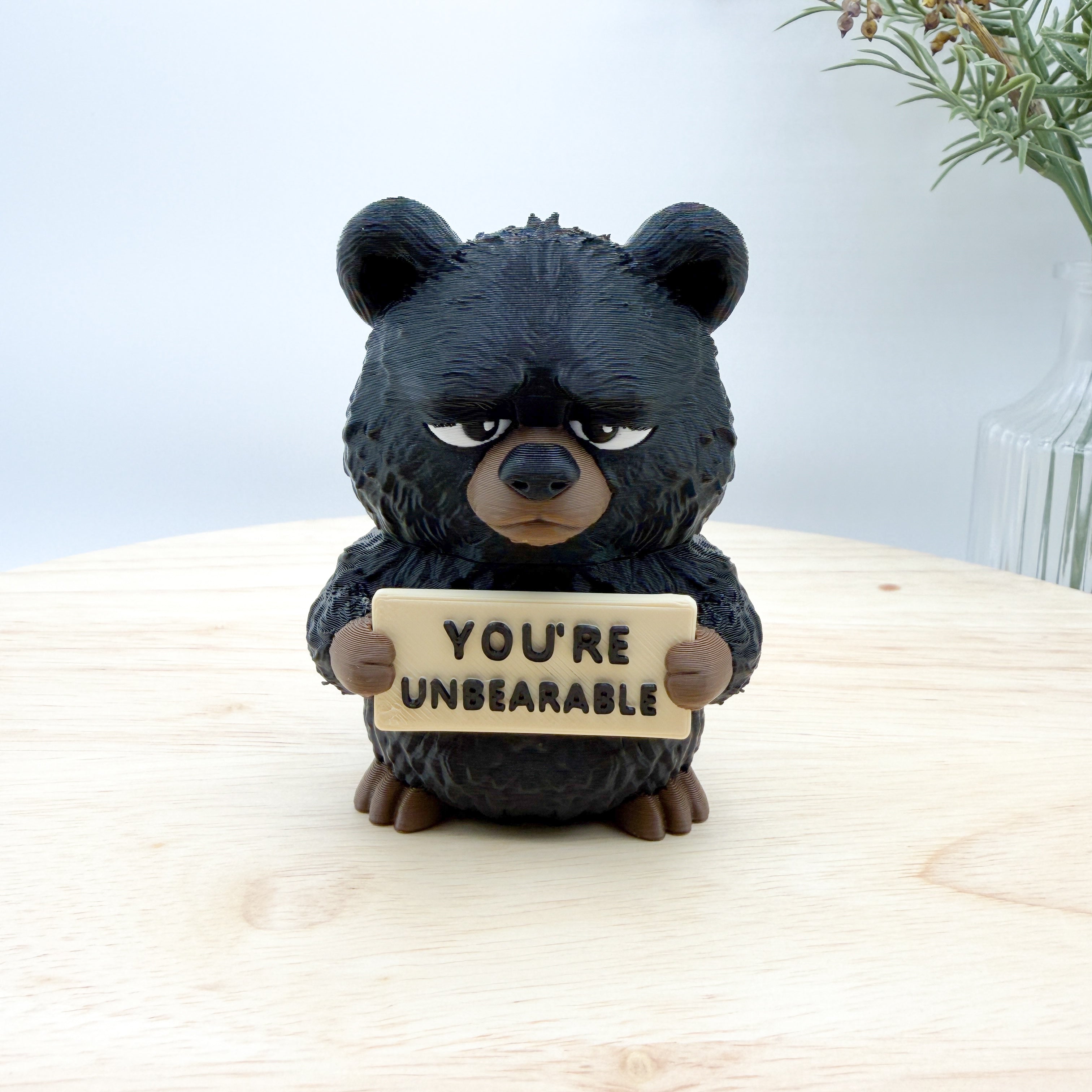 ANIMALS WITH ATTITUDE - COLLECTIBLE 3D PRINTED FIGURINE