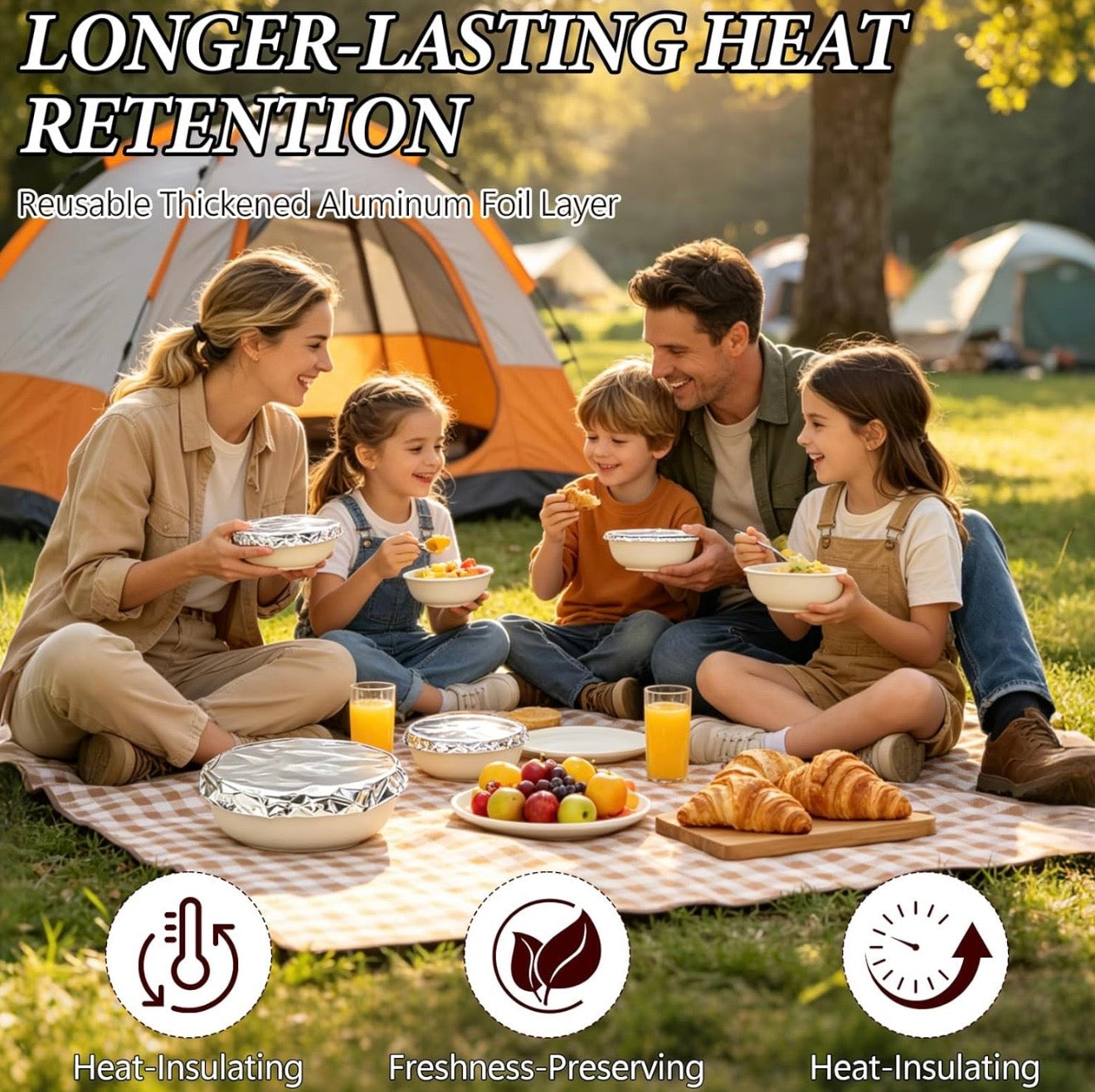 Reusable Foil Food Covers