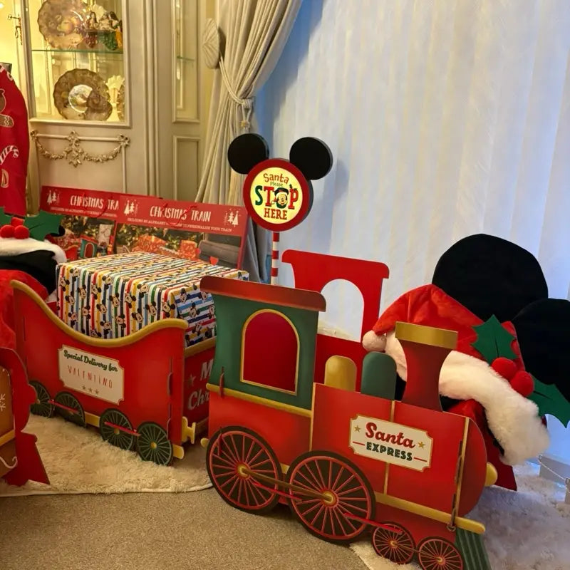 Santa Express Christmas Magic Train Gift Holder