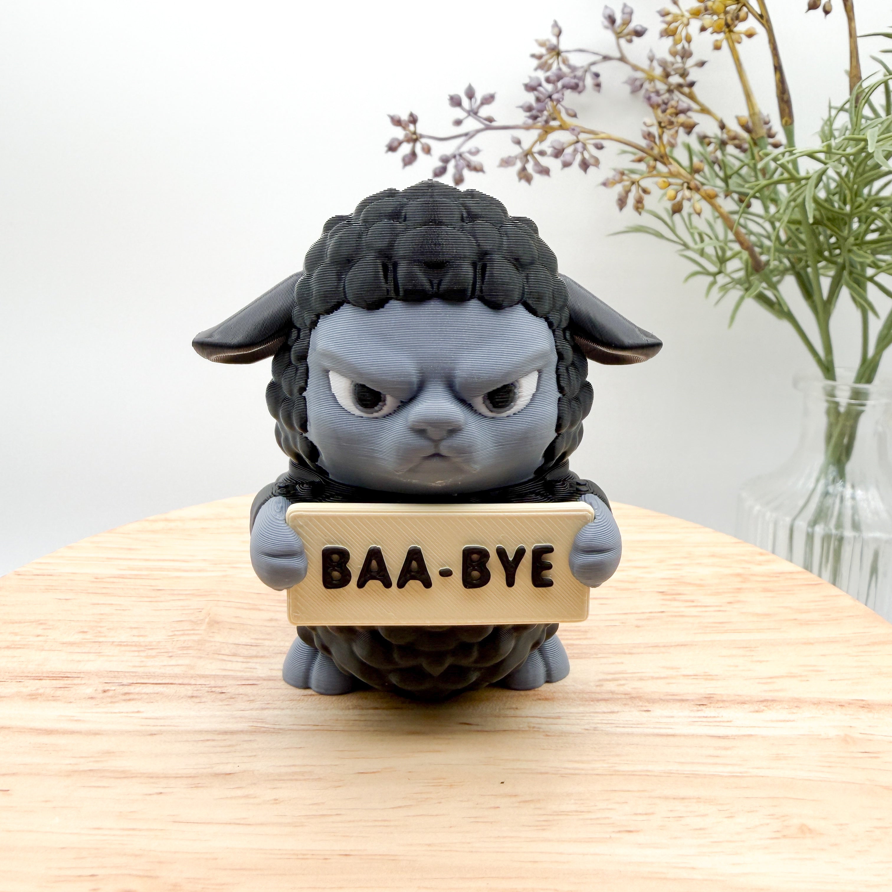 ANIMALS WITH ATTITUDE - COLLECTIBLE 3D PRINTED FIGURINE