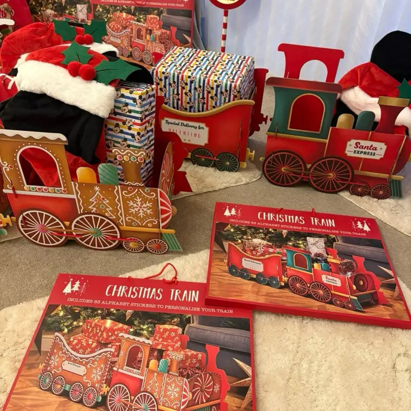Santa Express Christmas Magic Train Gift Holder
