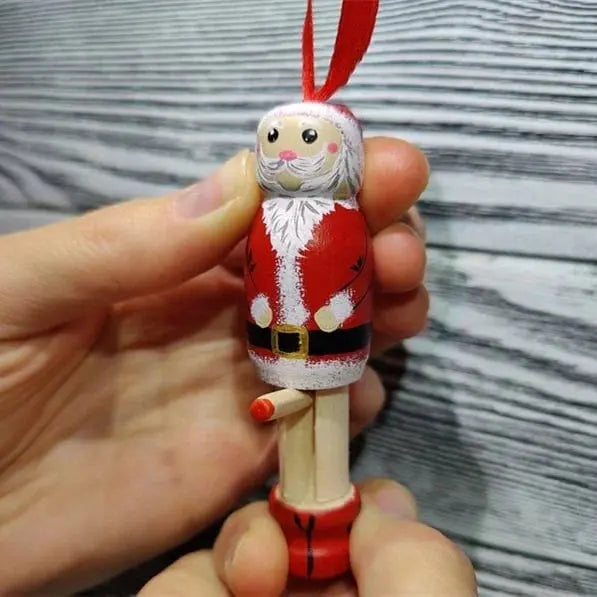 Naughty Santa Ornament Trendslana