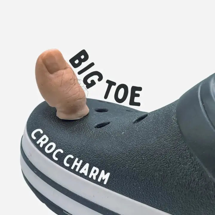Big Toe Croc Charm Mystore
