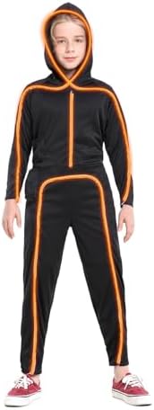 Halloween Costume LED Stick Figure