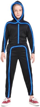 Halloween Costume LED Stick Figure