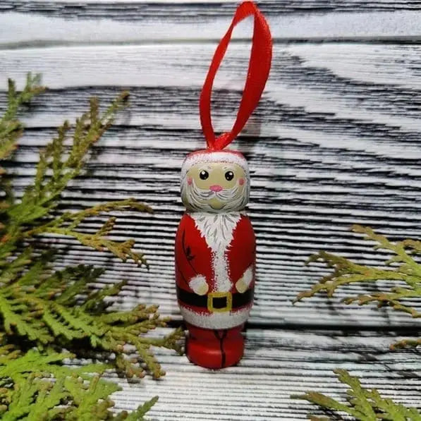 Naughty Santa Ornament Trendslana