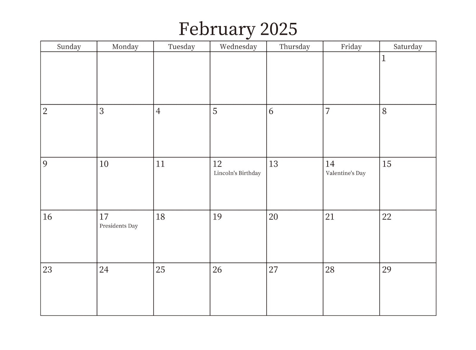 Nature's Pen!s Portrait 2025 Calendar