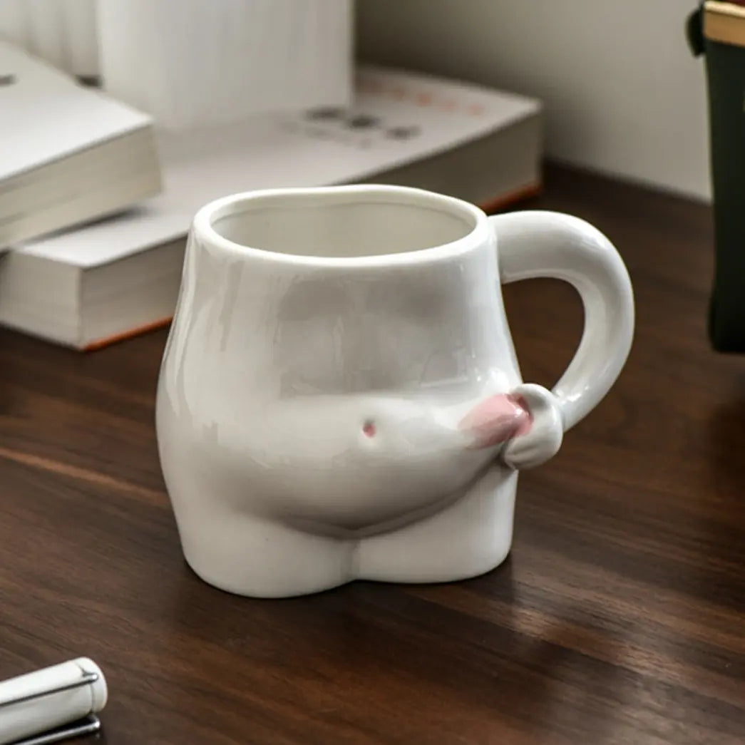 Pinch Belly Ceramic Mug Trendslana