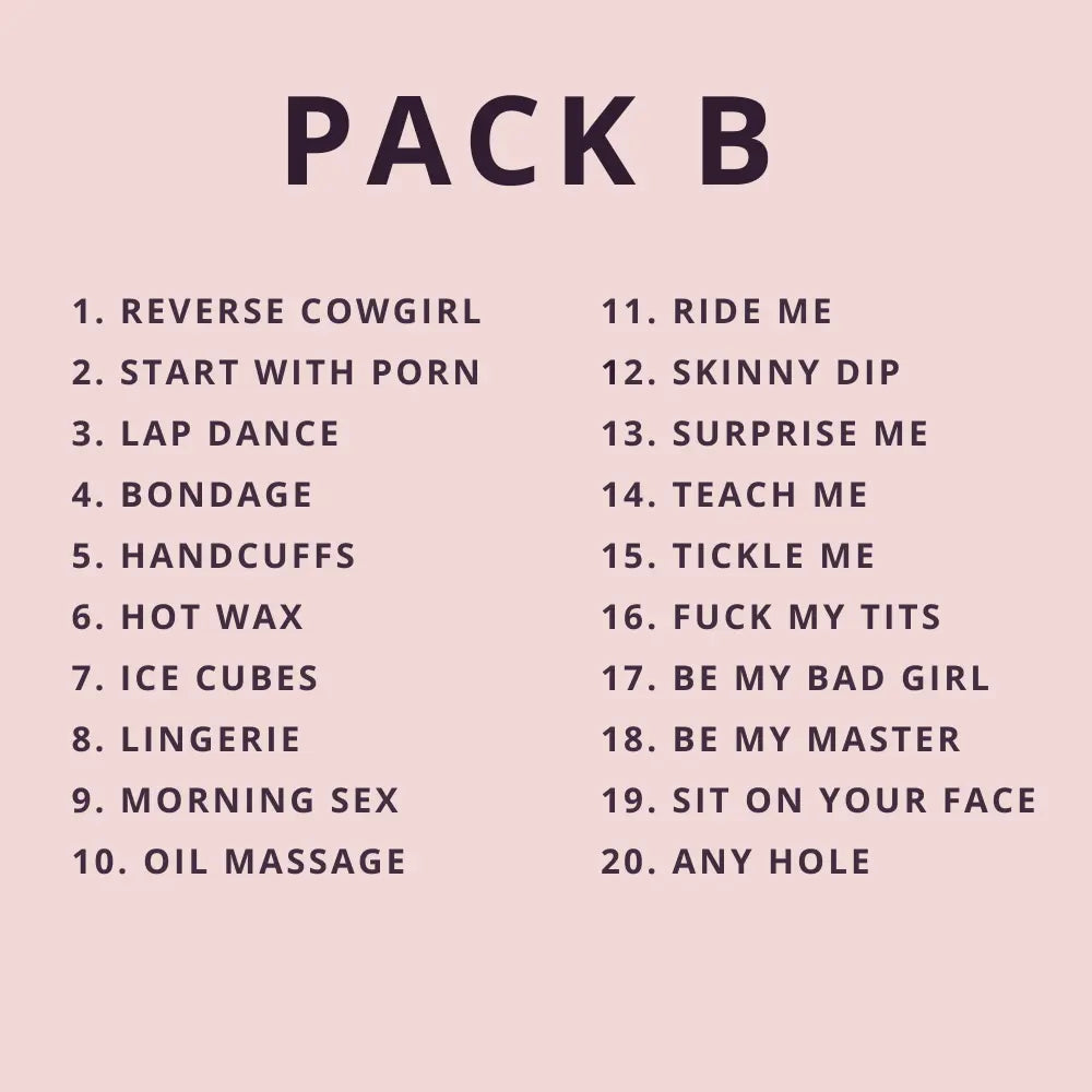 Date Night Tokens  (Pack of 20 Pcs) Trendslana