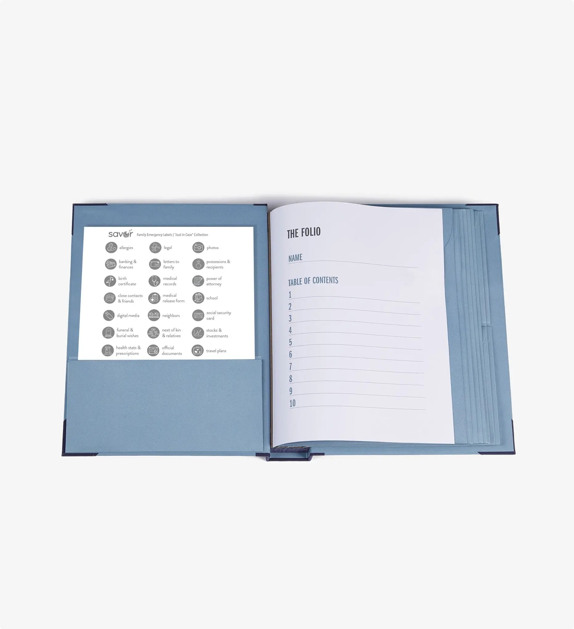 "In Case I Go Missing" Binder Trendslana