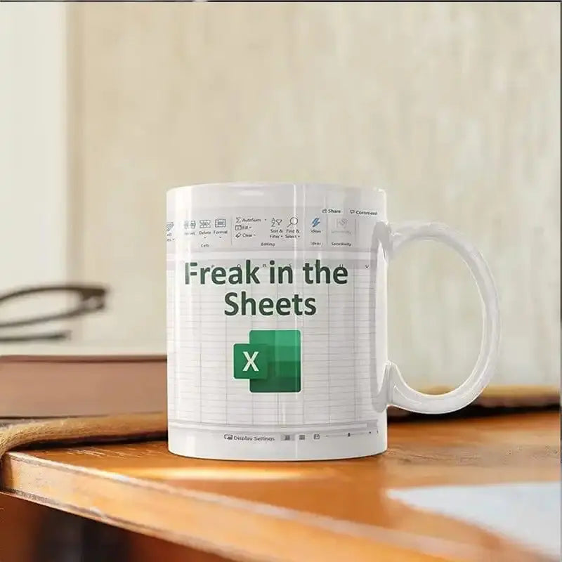 Spreadsheet guru mug trendslana