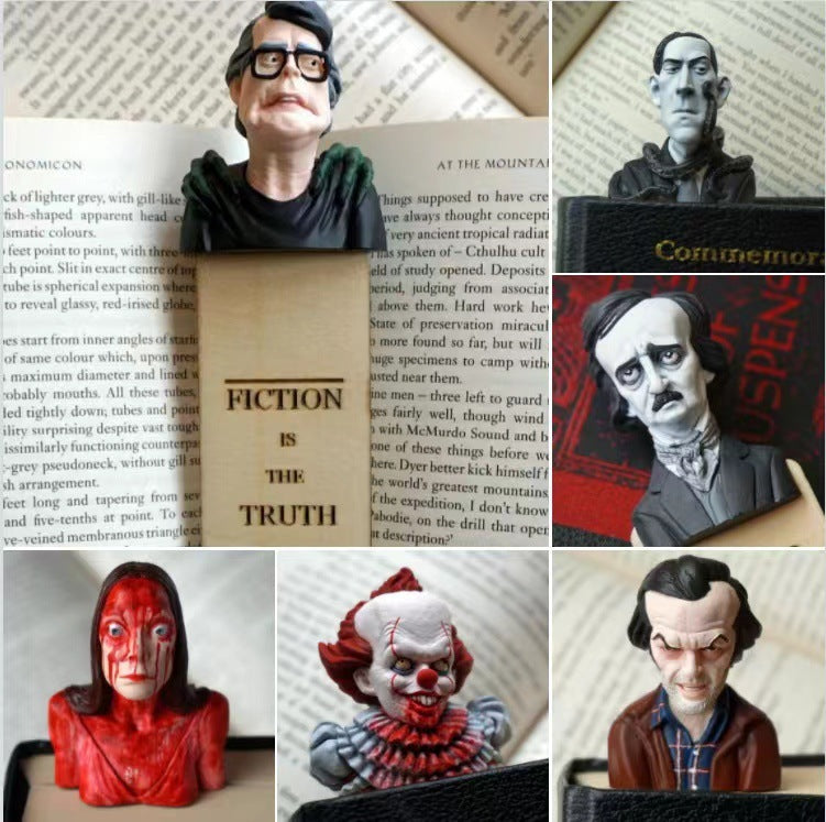 Creepy Resin Bookmarks