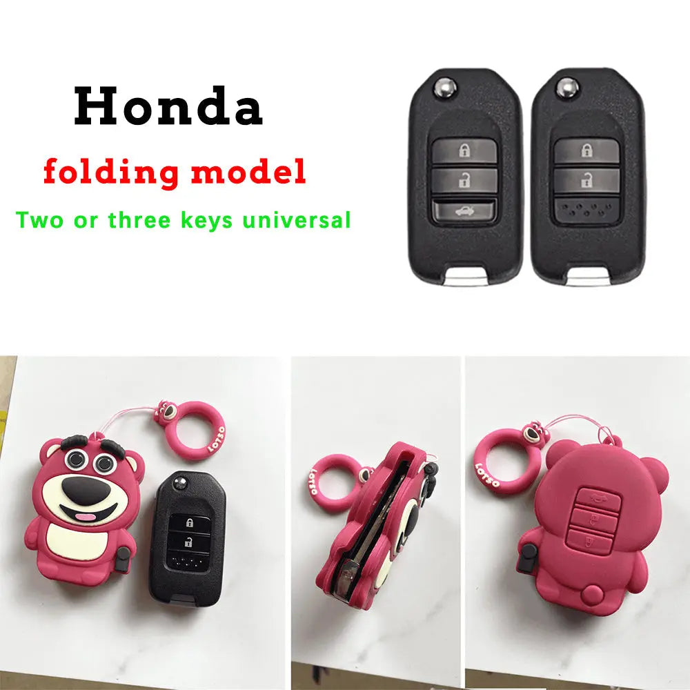 Strawberry Bear Key Protective Shell Trendslana