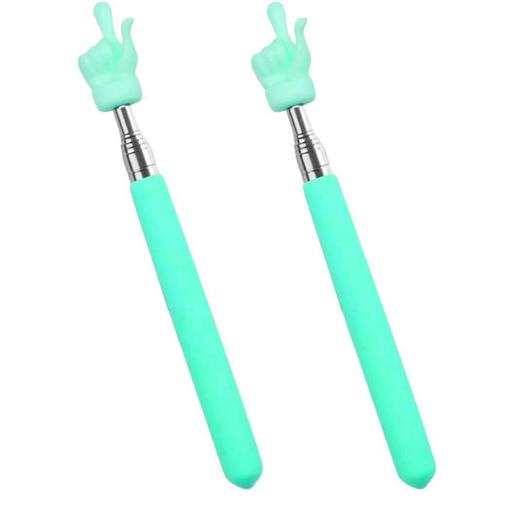 2Pcs Telescopic Teachers Pointer