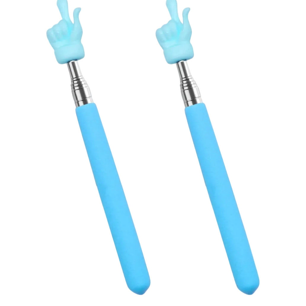 2Pcs Telescopic Teachers Pointer