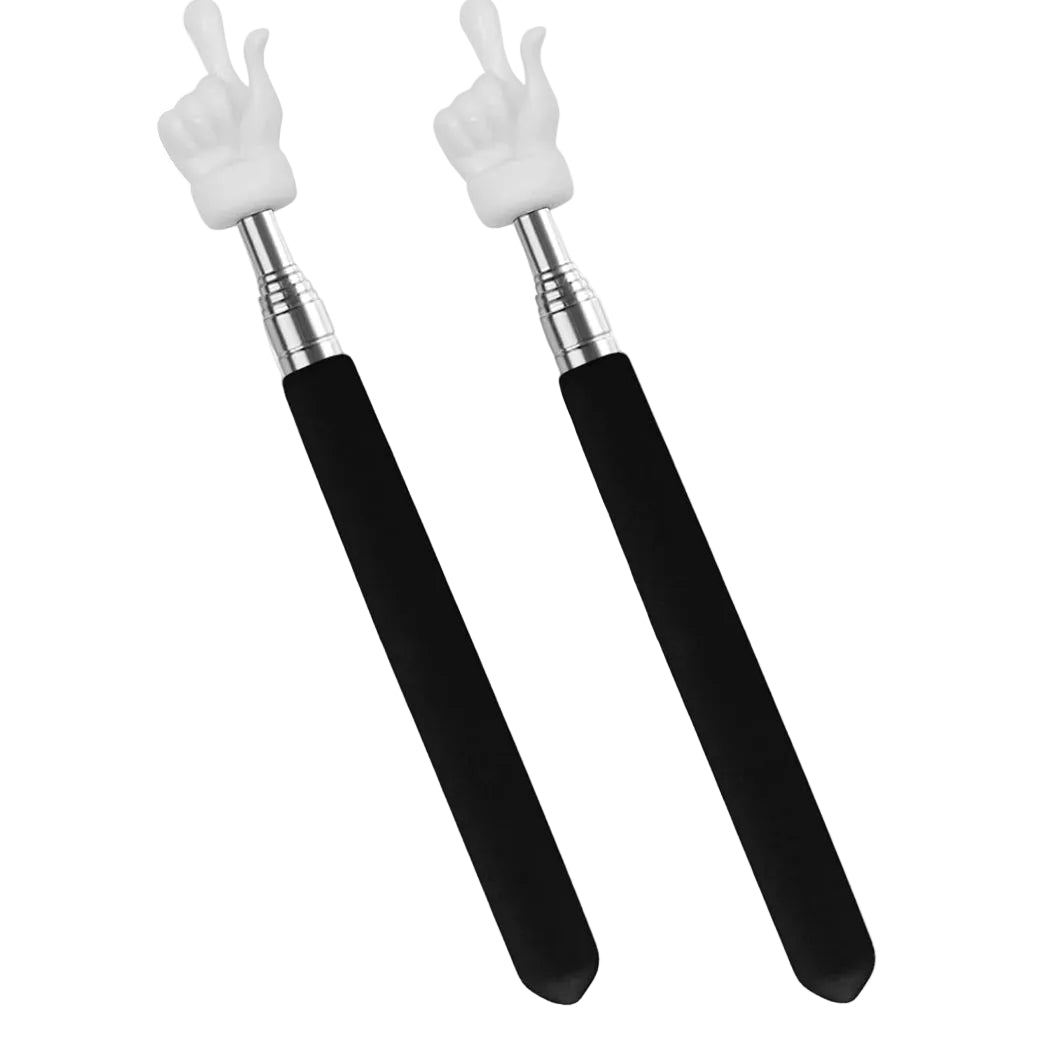 2Pcs Telescopic Teachers Pointer
