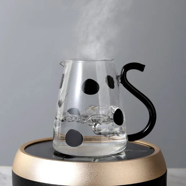 Cute Cow Glass Pitcher