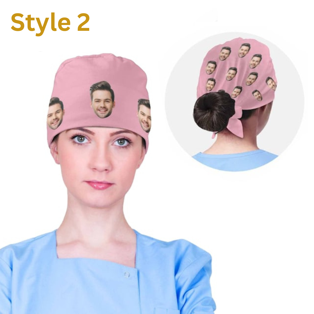 Personalized Scrub Cap