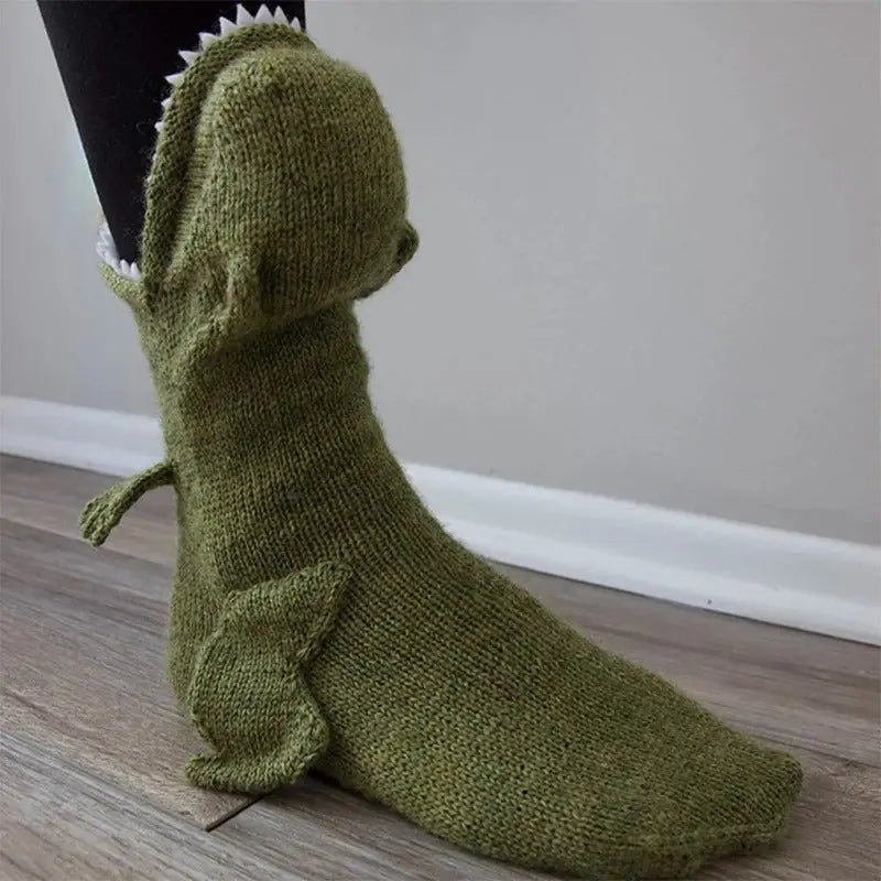 Dino Knitted Socks Trendslana