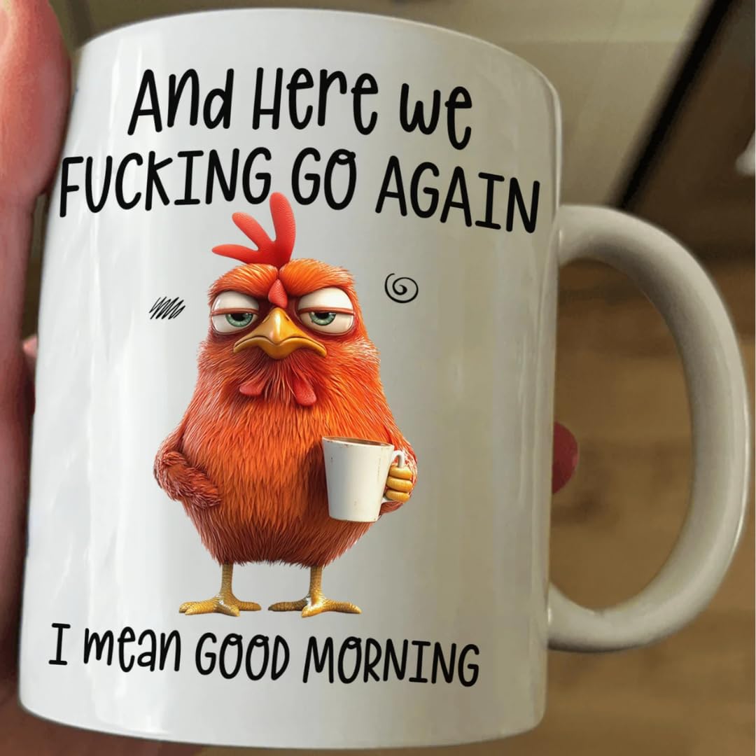 Here We Fucking Go Again Coffee Mug