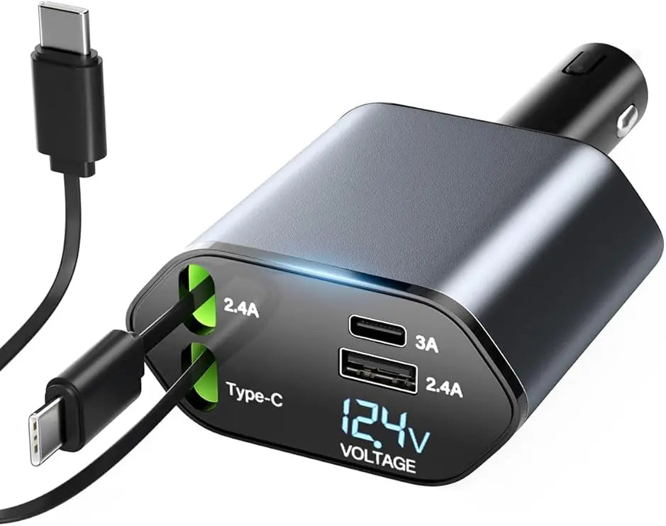 Retractable Car Charger Trendslana