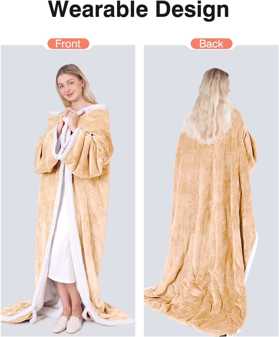 Wearable Heated Blanket