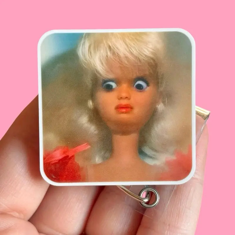 FUNNY FACE BADGE REEL
