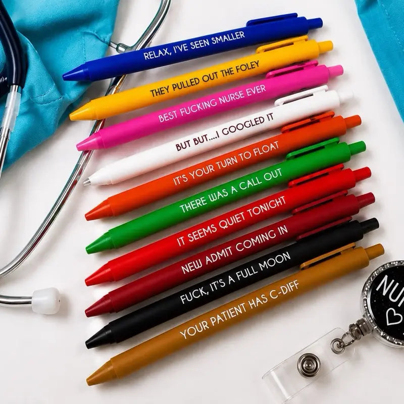 Funny Nurse Pens