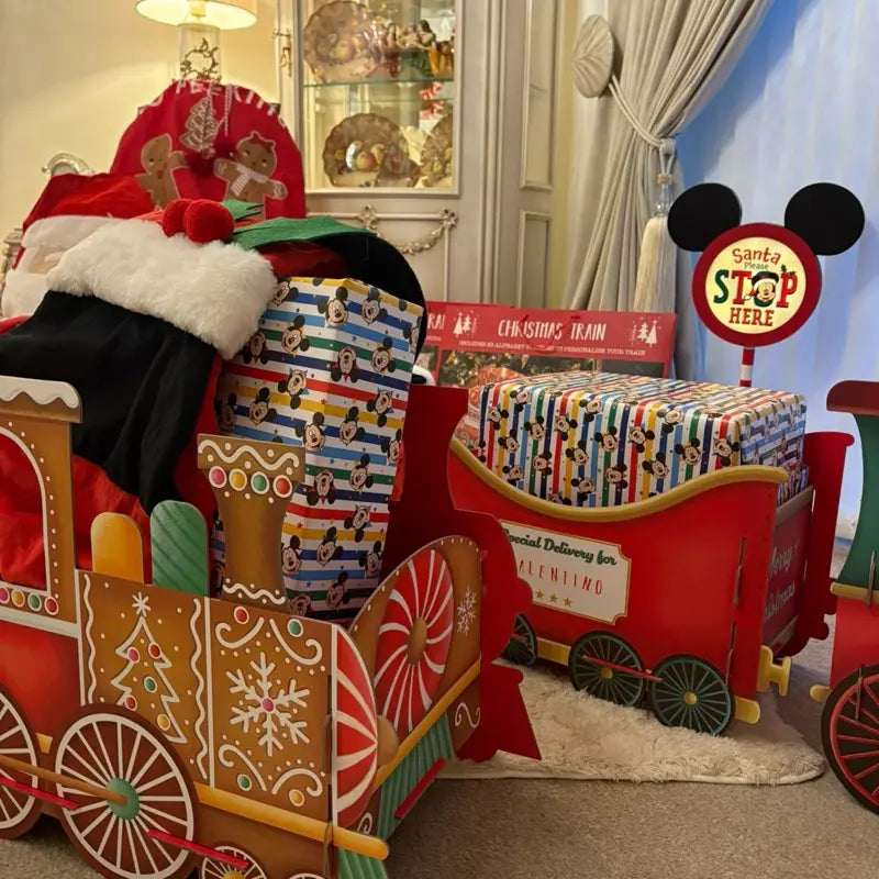 Santa Express Christmas Magic Train Gift Holder