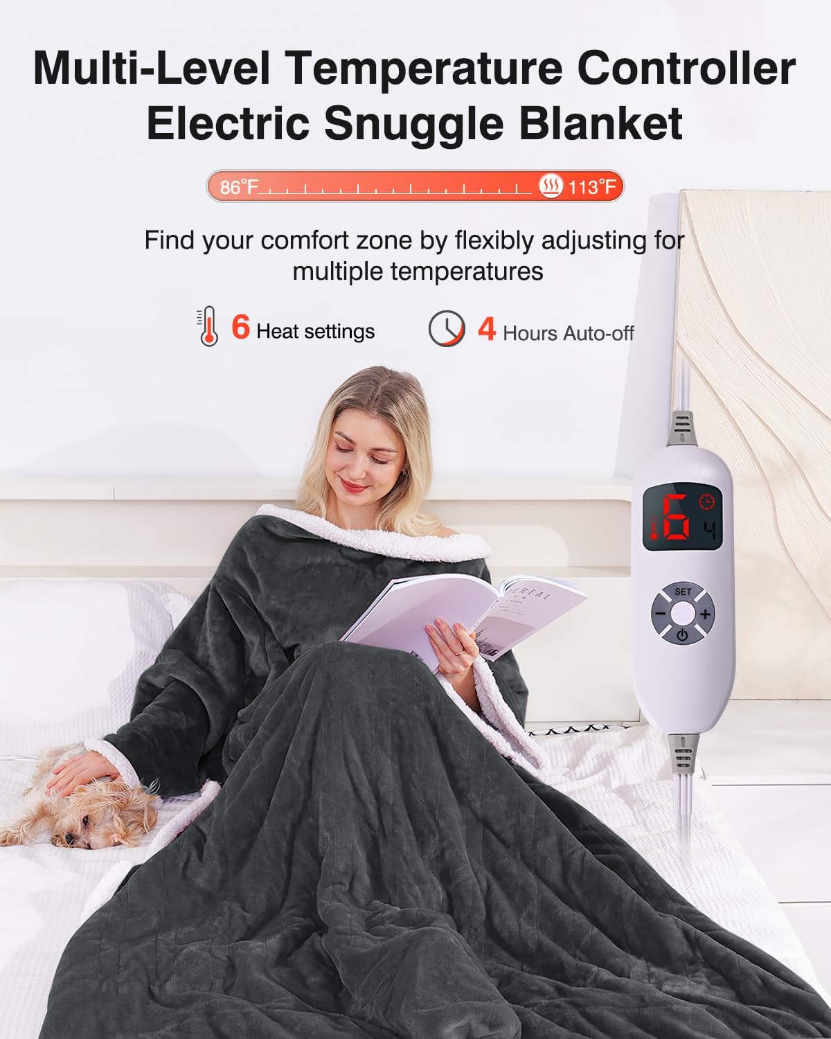 Wearable Heated Blanket