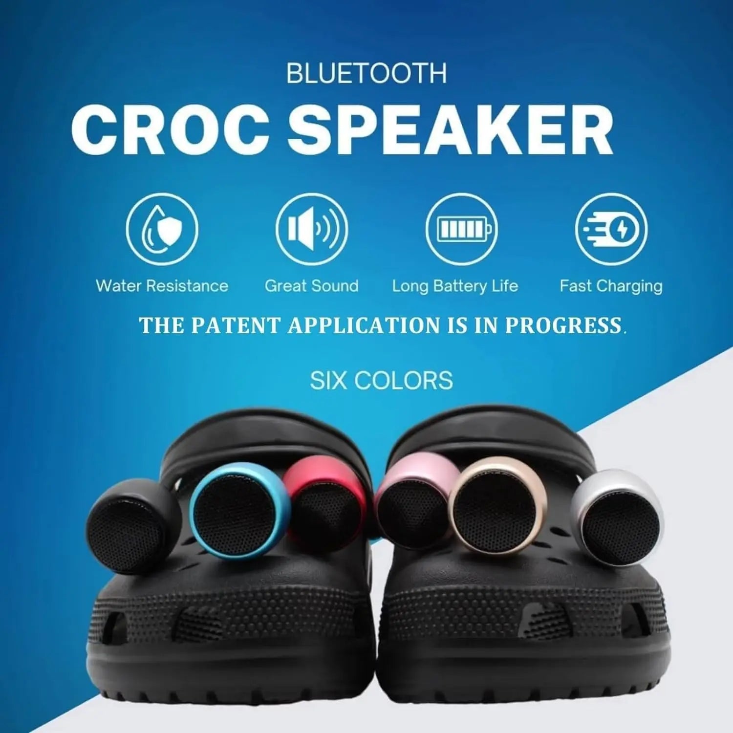 Mini Speaker Croc Charm Trendzoid