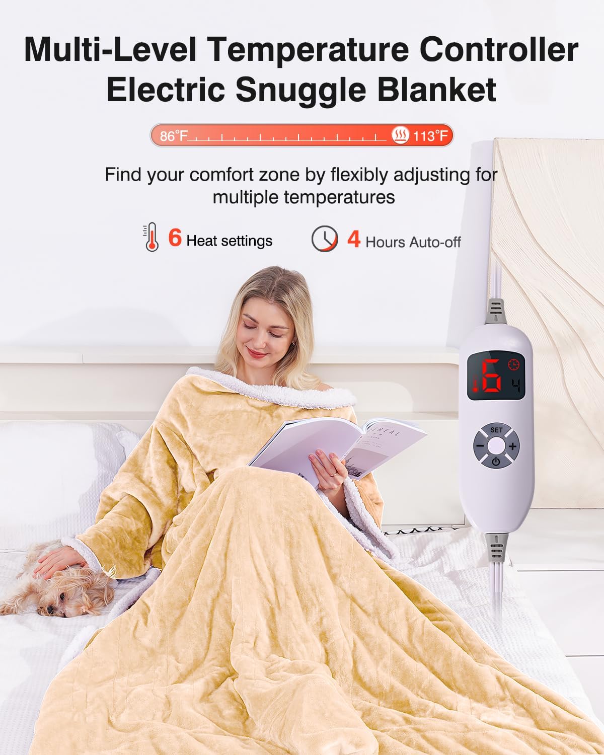 Wearable Heated Blanket