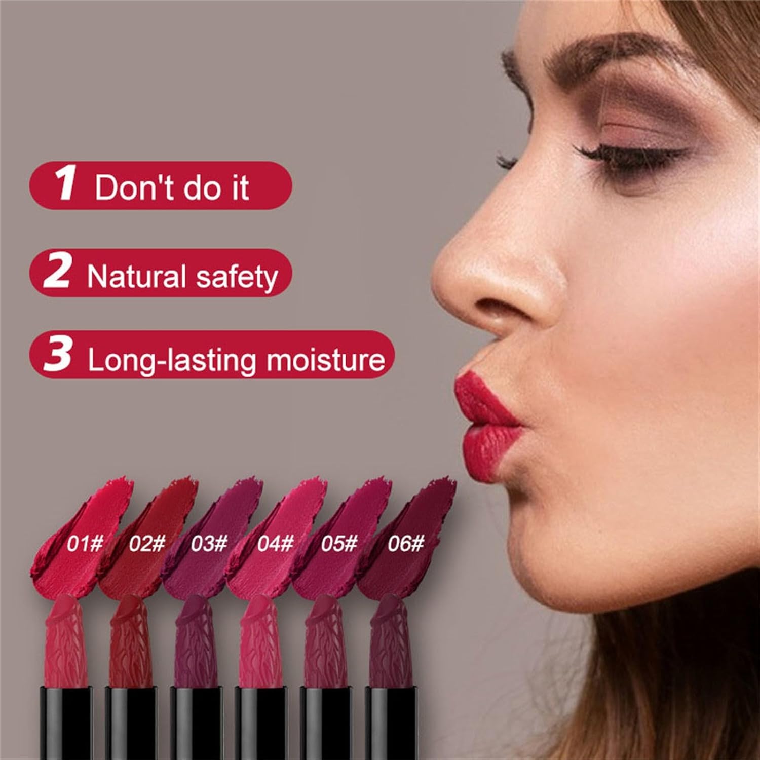 Mashroom Head shape Lipstick