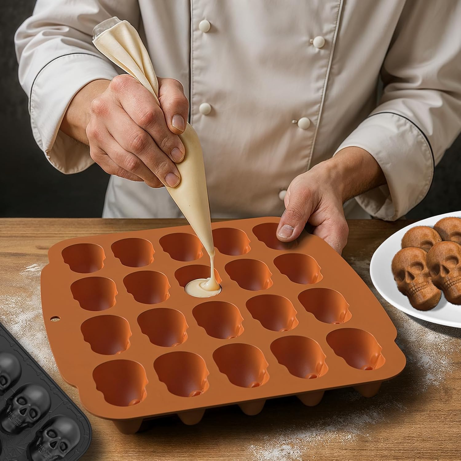 Halloween Skull Silicone Mold