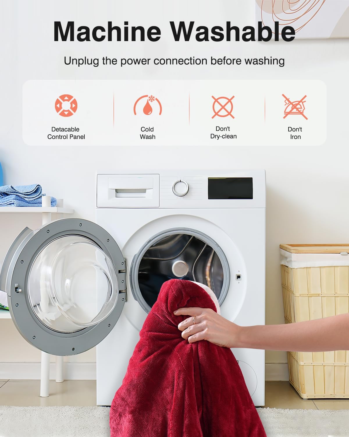 Wearable Heated Blanket