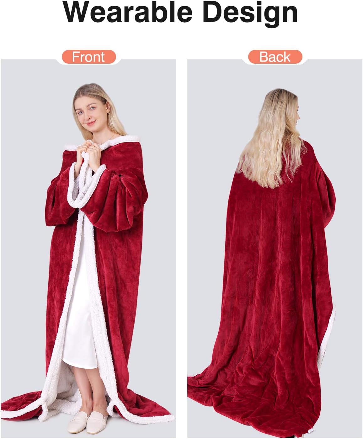 Wearable Heated Blanket