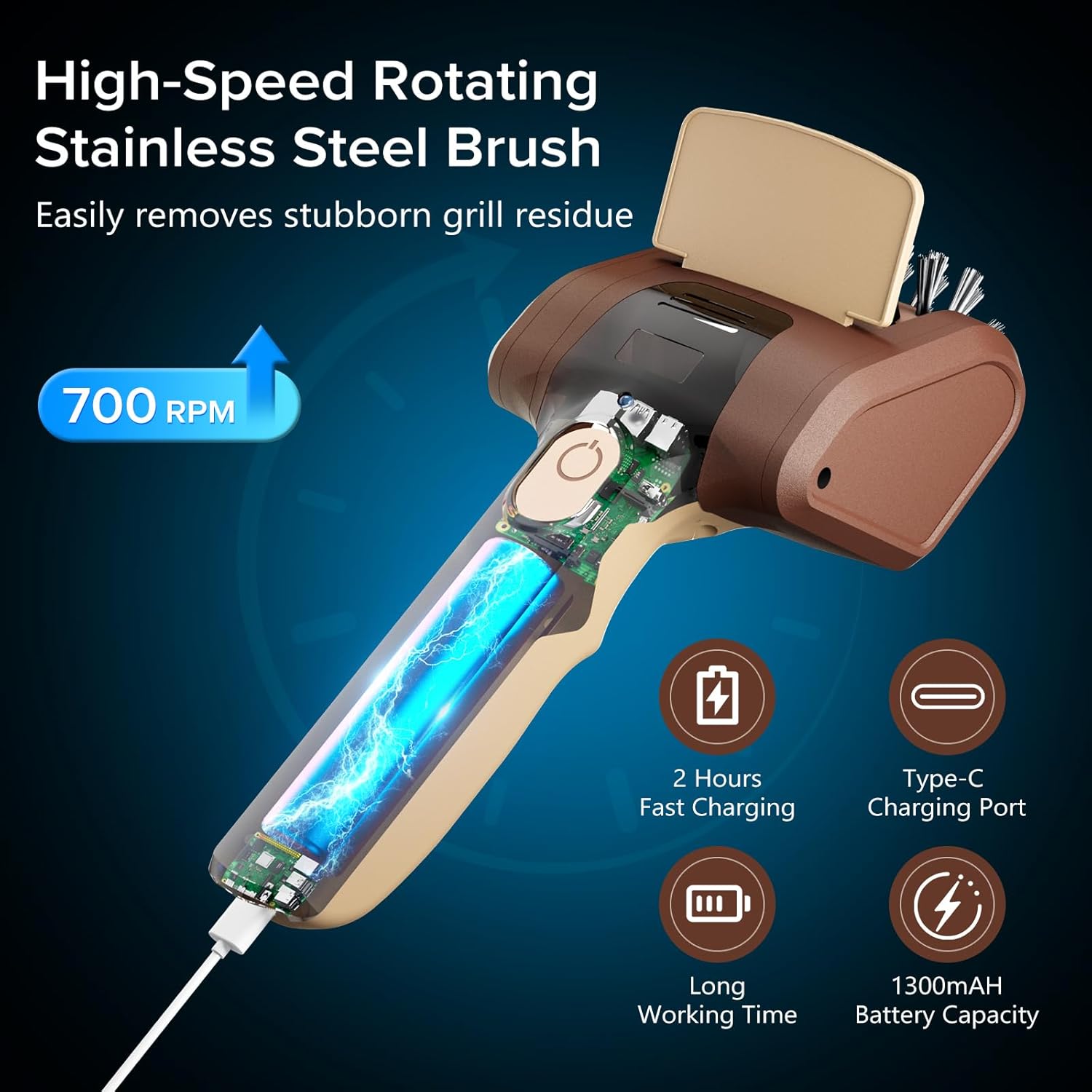 ELECTRIC GRILL BRUSH