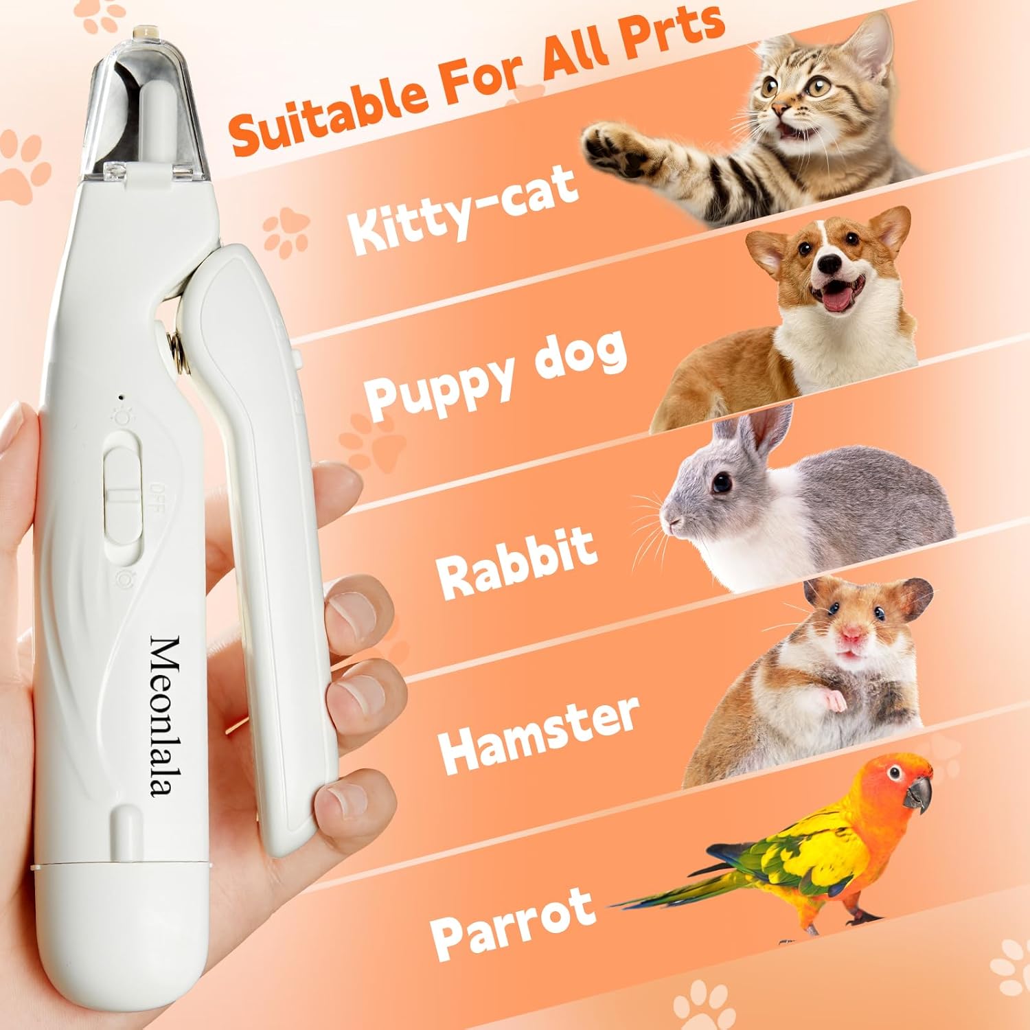 2-in-1 Pet Nail Trimmers