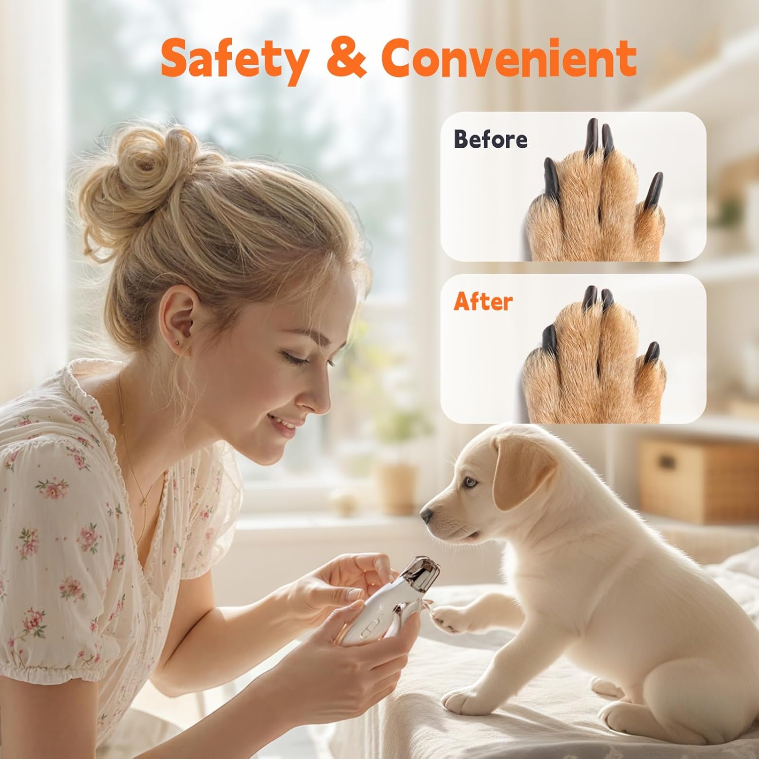 2-in-1 Pet Nail Trimmers