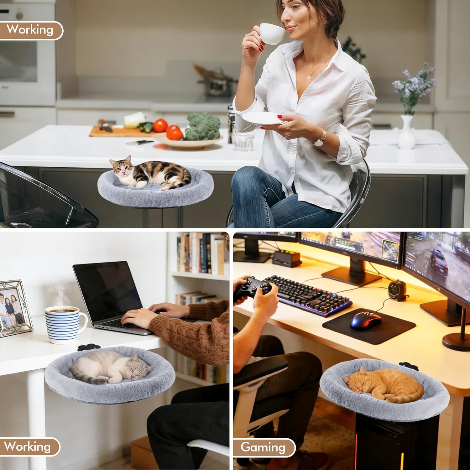 Adjustable Cat Cozy Nest