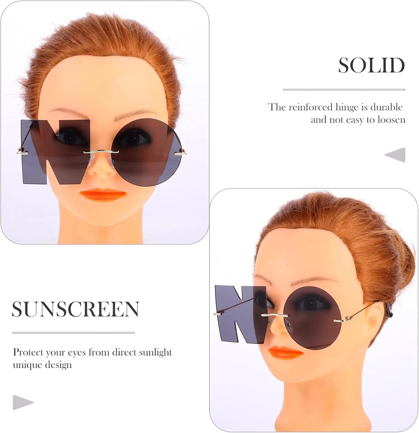 NO MEANS NO NOVELTY SUNGLASSES Trendslana