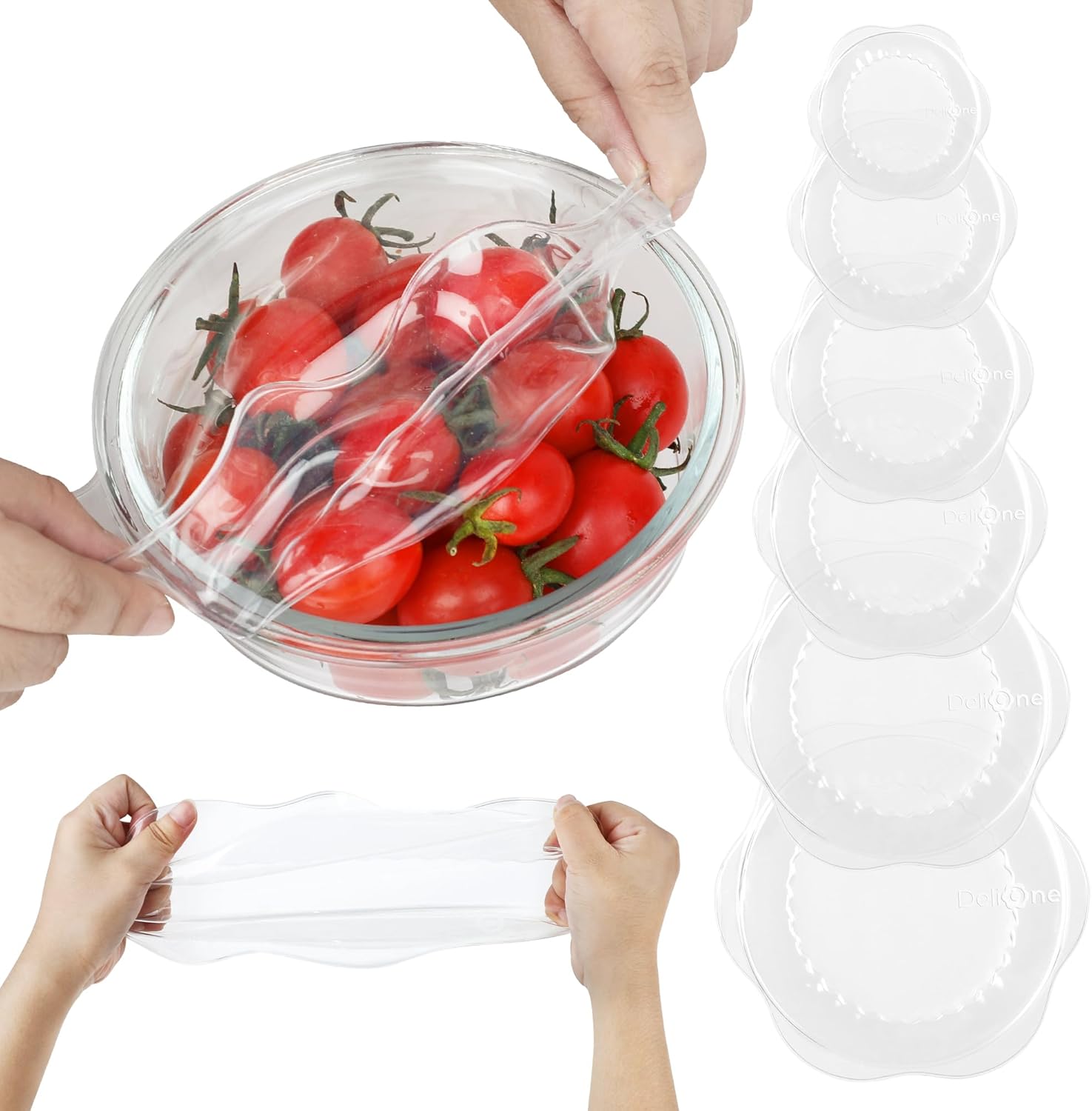 Silicone Stretch Lids for Food Storage