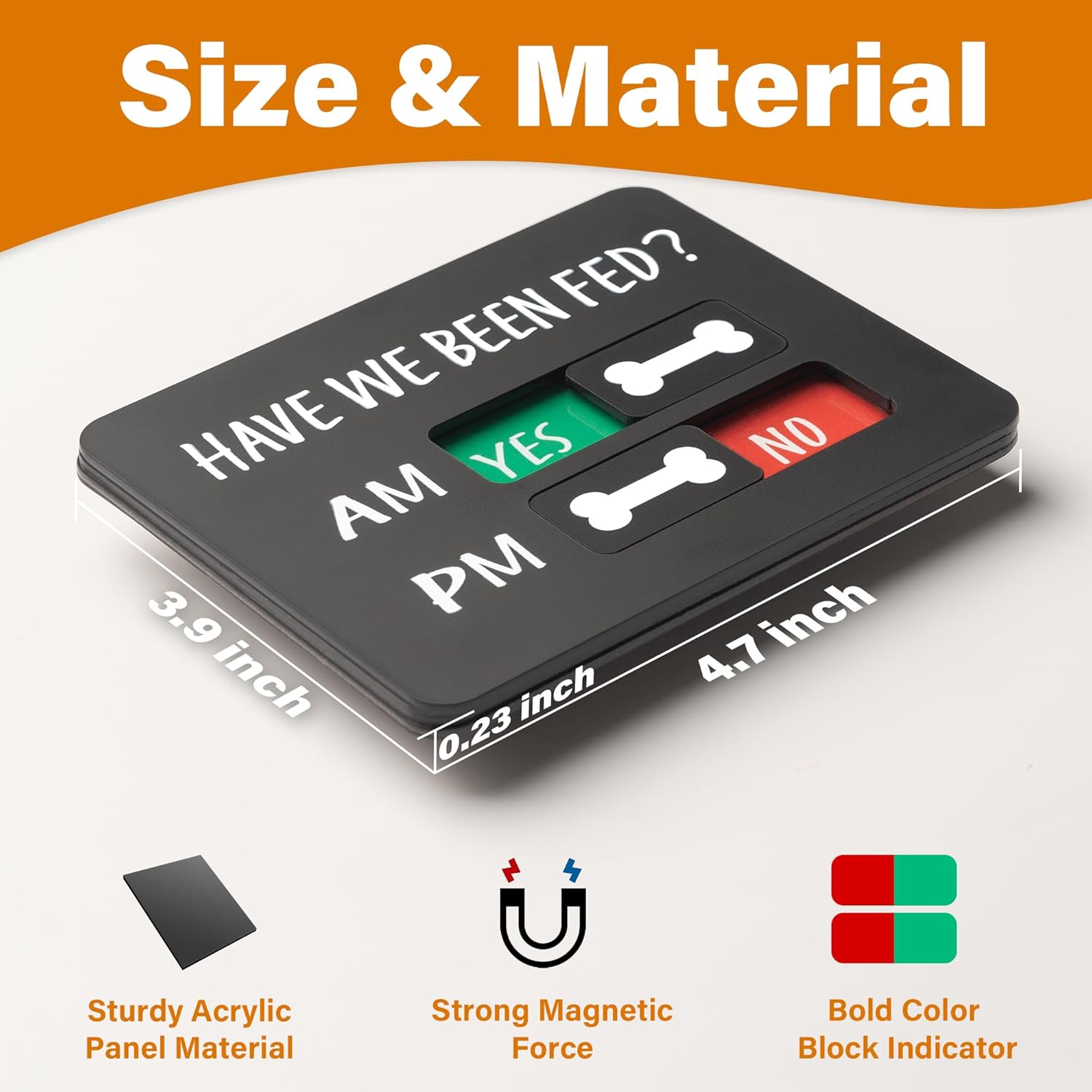 Dog Feeding Reminder sign