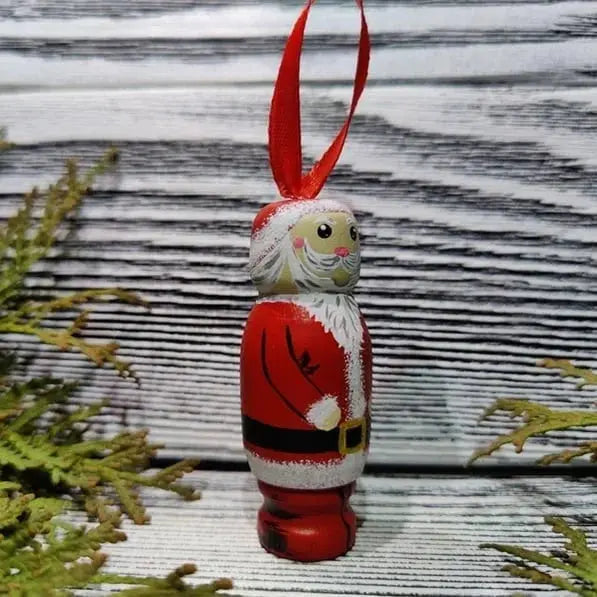 Naughty Santa Ornament Trendslana