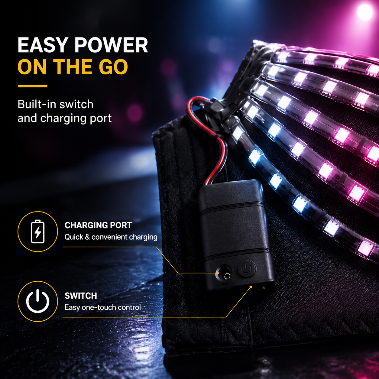 LED Light Up Bra